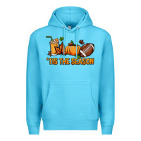 Ocean Blue Tis the season Sport Premium Hoodie - HowdyJamesFarm