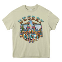 Mossy desert vibes thunderbird Heavy Core Tee - BarkalooDesign