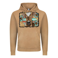 Vintage Camel western wreath baby calf Vintage Hoodie - BarkalooDesign