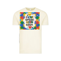 Vintage Arctic ı love someone with autism Vintage Tee - MaliasSmallBusiness