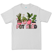 Dove Grey pot head plants Premium Tee - JahusDesignShop