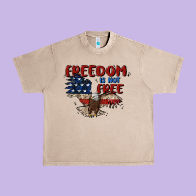 Freedom Is Not Free Urban Heavy Tee Designed By Maliassmallbusiness