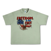Oil Green freedom is not free Urban Heavy Tee - MaliasSmallBusiness