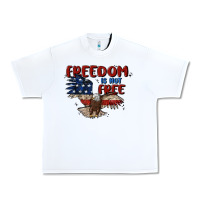 White freedom is not free Urban Heavy Tee - MaliasSmallBusiness