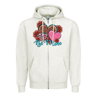 Oatmeal Heather valentine's day be mine hearts sunflower Zipper Hoodie - RanaPortraitStore