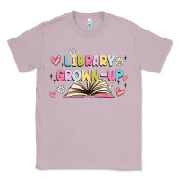 Lilac library grown up Classic Tee - MaliasSmallBusiness