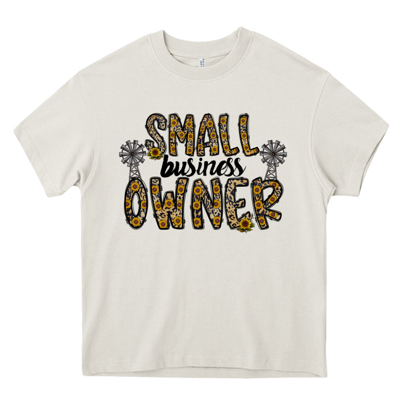 Small Business Owner Heavy Core Tee by CowhideDigitalArt | Teevron
