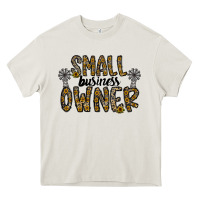 Cream small business owner Heavy Core Tee - CowhideDigitalArt