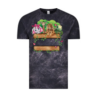 Cloud Black zoo crew Vintage Tee - JahusDesignShop