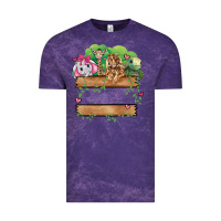 Cloud Purple zoo crew Vintage Tee - JahusDesignShop