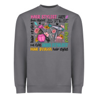 Storm hair stylist typography Heavyweight Sweatshirt - MaliasSmallBusiness