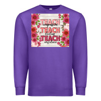 Purple teacher life Premium Sweatshirt - TumblerDesignByShophia