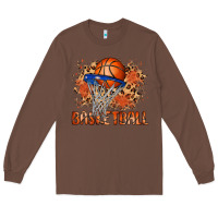 Chestnut custom name basketball Long Sleeve Tee - MaliasSmallBusiness