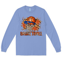 Colony Blue custom name basketball Long Sleeve Tee - MaliasSmallBusiness