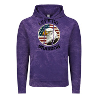 Cloud Purple Lets Go Brandon American Bald Eagle Vintage Hoodie - Jasminsmagicworld