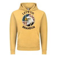 Vintage Mustard Lets Go Brandon American Bald Eagle Vintage Hoodie - Jasminsmagicworld