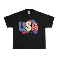 Black usa Urban Heavy Tee - MaliasSmallBusiness
