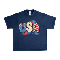 Navy usa Urban Heavy Tee - MaliasSmallBusiness