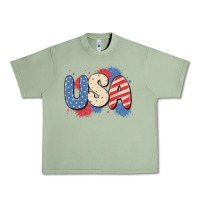 Oil Green usa Urban Heavy Tee - MaliasSmallBusiness