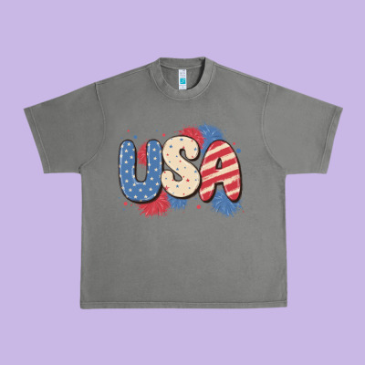 Usa Urban Heavy Tee Designed By Maliassmallbusiness