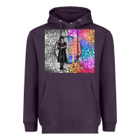 Plum gothic girl and colorful girl best friends Heavyweight Hoodie - TumblerDesignByShophia
