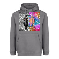 Storm gothic girl and colorful girl best friends Heavyweight Hoodie - TumblerDesignByShophia
