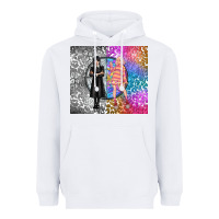 White gothic girl and colorful girl best friends Heavyweight Hoodie - TumblerDesignByShophia