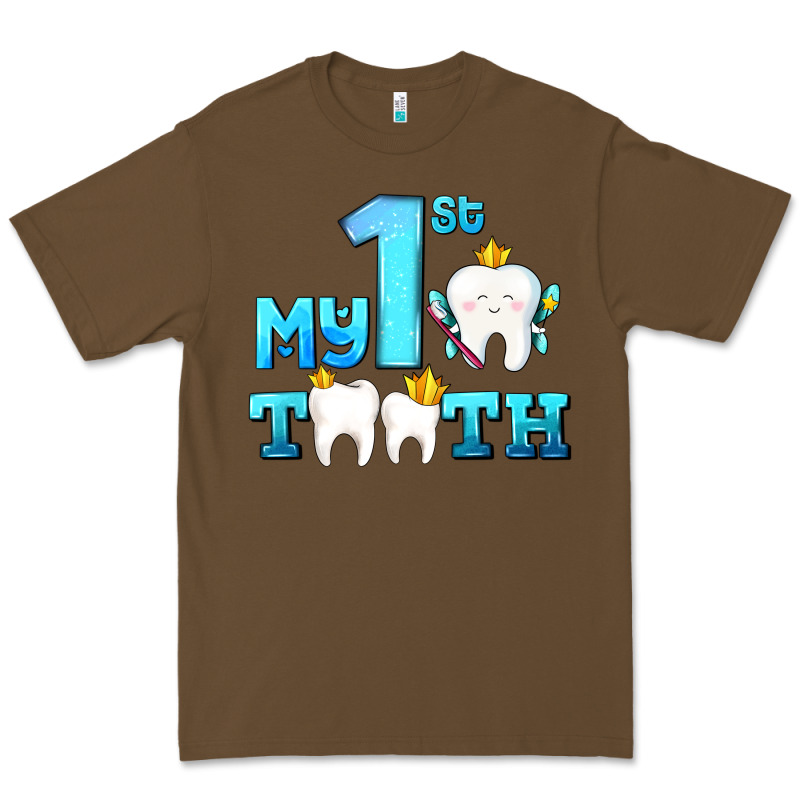 My First Tooth With Teeth Premium Tee by AdoDesignShop | Teevron
