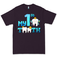 Plum my first tooth with teeth Premium Tee - AdoDesignShop