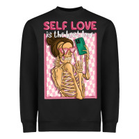 Black self love is the best love Heavyweight Sweatshirt - MaliasSmallBusiness