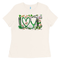 Bone st.patricks love nurse Ladies Tee - RacoonDesign