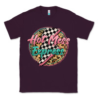 Plum hot mess express Classic Tee - MaliasSmallBusiness
