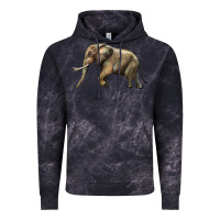 Cloud Black Elephant Vintage Hoodie - LillyAllenDesigns