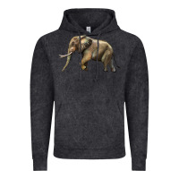 Vintage Black Elephant Vintage Hoodie - LillyAllenDesigns