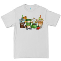 Dove Grey lawyer coffee cups Premium Tee - AdoDesignShop