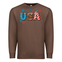 Chestnut USA 4th of july Premium Sweatshirt - HowdyJamesFarm