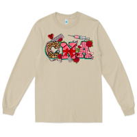 Mushroom valentines day cna Long Sleeve Tee - NancyCooperArtShop