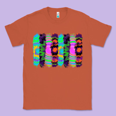 Tie Dye Brushstrokes Classic Tee Designed By Ranaportraitstore