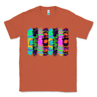Copper tie dye brushstrokes Classic Tee - RanaPortraitStore