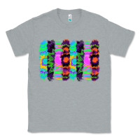 Heather Grey tie dye brushstrokes Classic Tee - RanaPortraitStore