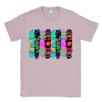 Lilac tie dye brushstrokes Classic Tee - RanaPortraitStore