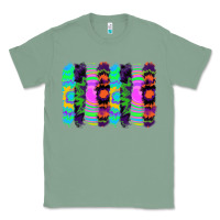 Sage tie dye brushstrokes Classic Tee - RanaPortraitStore
