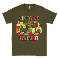 Army Green cinco de drinko Classic Tee - JahusDesignShop