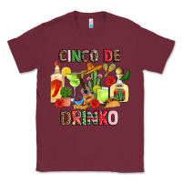 Burgundy cinco de drinko Classic Tee - JahusDesignShop