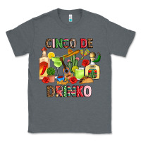 Charcoal Heather cinco de drinko Classic Tee - JahusDesignShop