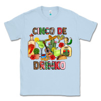 Dusty Blue cinco de drinko Classic Tee - JahusDesignShop