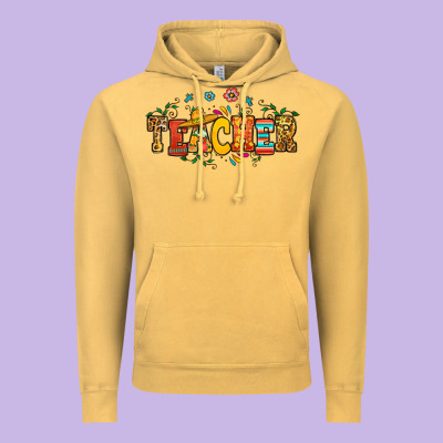 Spanish Teacher Vintage Hoodie Designed By Ranaportraitstore