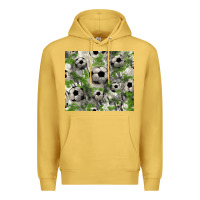 Antique Gold Soccer tumbler Premium Hoodie - HowdyJamesFarm