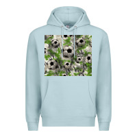 Blue Mist Soccer tumbler Premium Hoodie - HowdyJamesFarm
