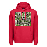 Cardinal Soccer tumbler Premium Hoodie - HowdyJamesFarm